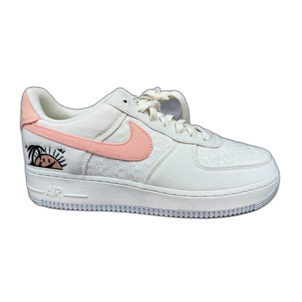 Nike Air Force 1 Low '07 SE Sun Club DJ9944-100 Women's AF1 Arctic Orange NWOB